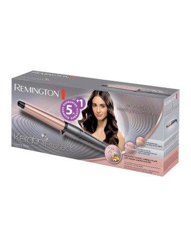 KERATIN PROTECT FERRO CONICO ARRICCIACAPELLI CI83V6 REMINGTON su Tr...