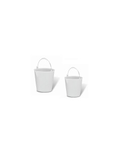 SECCHIO GIGANPLAST 15 LT BIANCO CON BECCO E MANICO 7250P4 su TreG I... 2