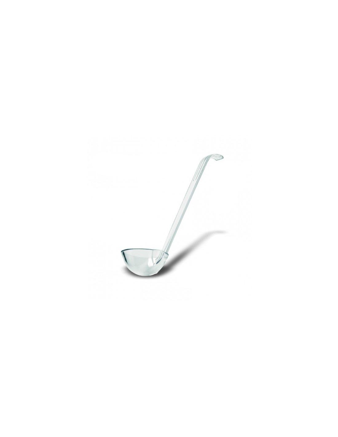 MESTOLO CRISTAL IN PLASTICA TRASPARENTE H.30 CM GIGANPLAST su TreG ...