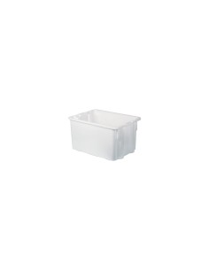 CESTONE GIGANPLAST CHIUSO 52 X 42 H 30 BIANCO 250P su TreG Ingrosso