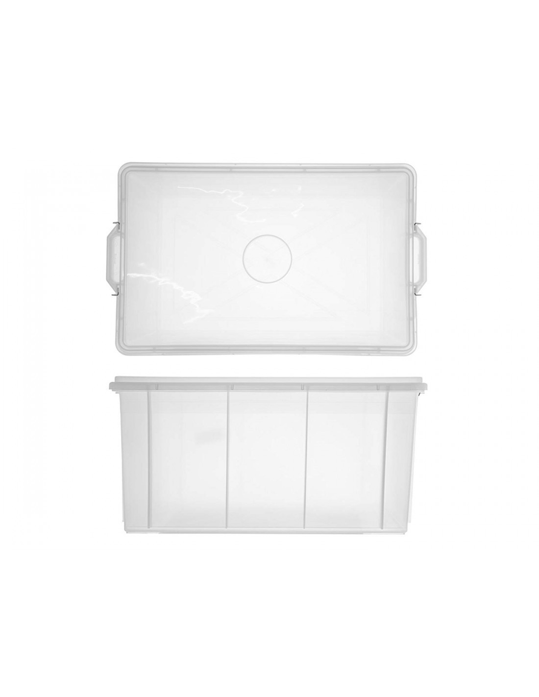 CASSETTA BOX GIGANPLAST 62 X 40 H 31 CON COPERCHIO 1900M2 su TreG I...