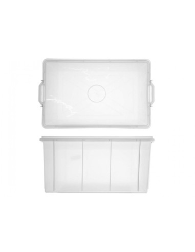 CASSETTA BOX GIGANPLAST 62 X 40 H 31 CON COPERCHIO 1900M2 su TreG I...