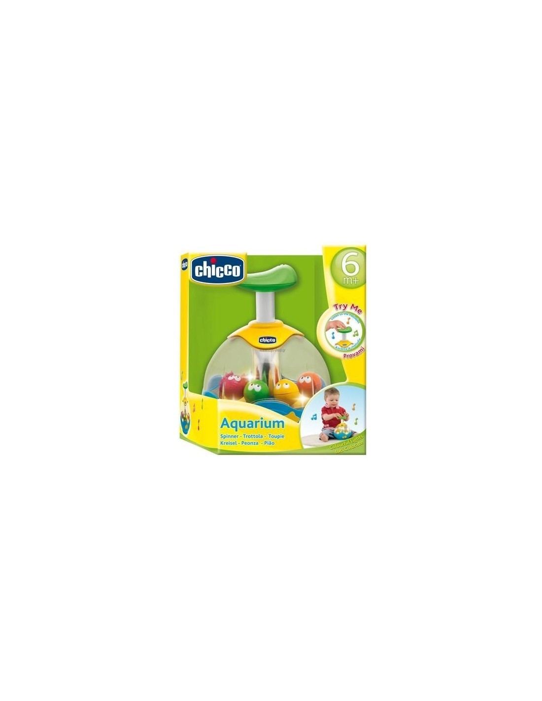 TROTTOLA ACQUARIUM SPINNER CHICCO su TreG Ingrosso