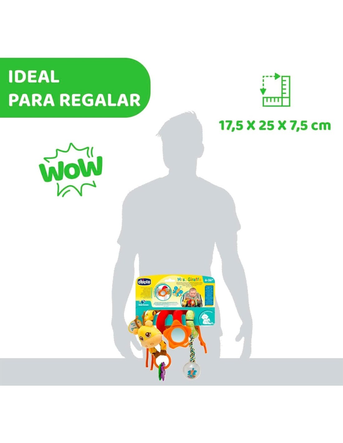 MRS GIRAFFA FUNE PASSEGGIO CHICCO su TreG Ingrosso