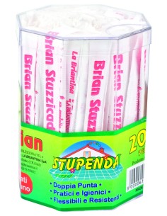 STUZZICADENTI BRIAN BUSTA 200 PZ LA BRIANTINA su TreG Ingrosso