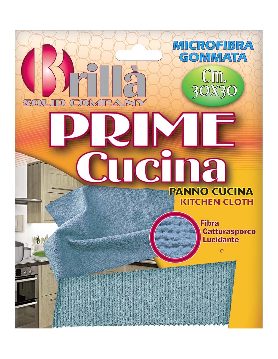 PANNO PRIME DA CUCINA 30X30 CM LA BRIANTINA su TreG Ingrosso