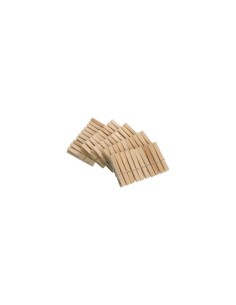 PINZE BUCATO LEGNO GIGANTI 20PZ 10 CM LA BRIANTINA su TreG Ingrosso