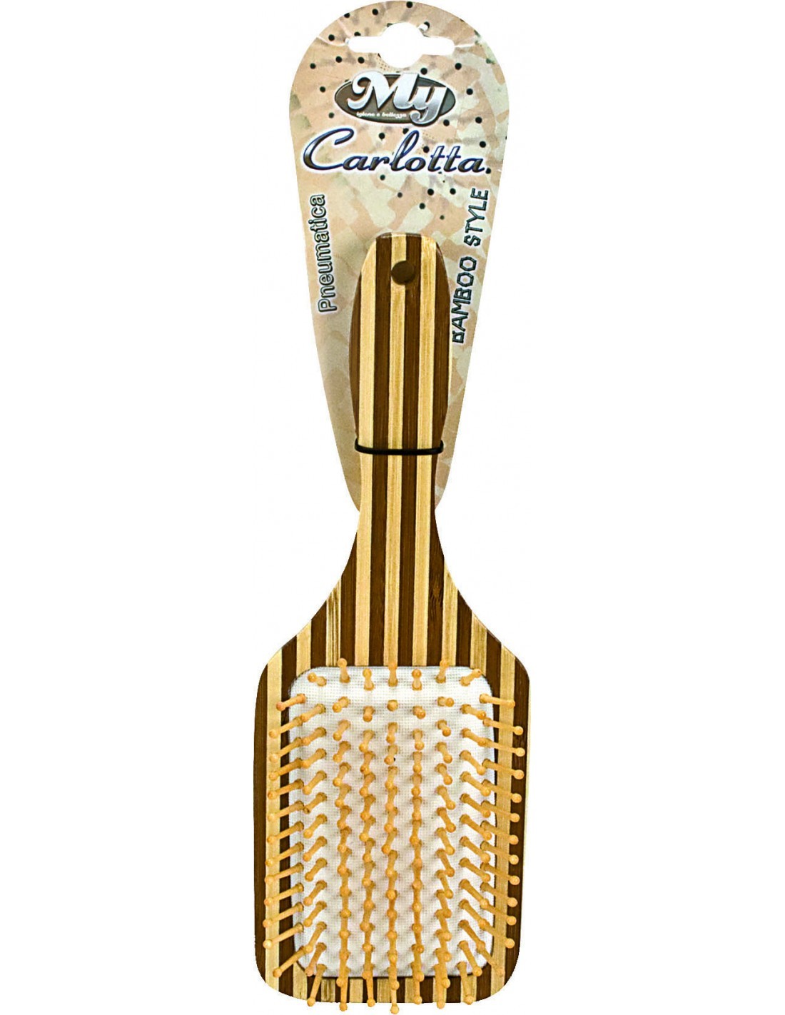 SPAZZOLA CARLOTTA MAXI BAMBOO su TreG Ingrosso