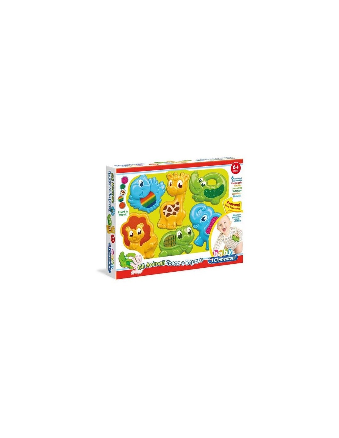 BABY ANIMALI TOCCA E IMPARA 14975 CLEMENTONI su TreG Ingrosso