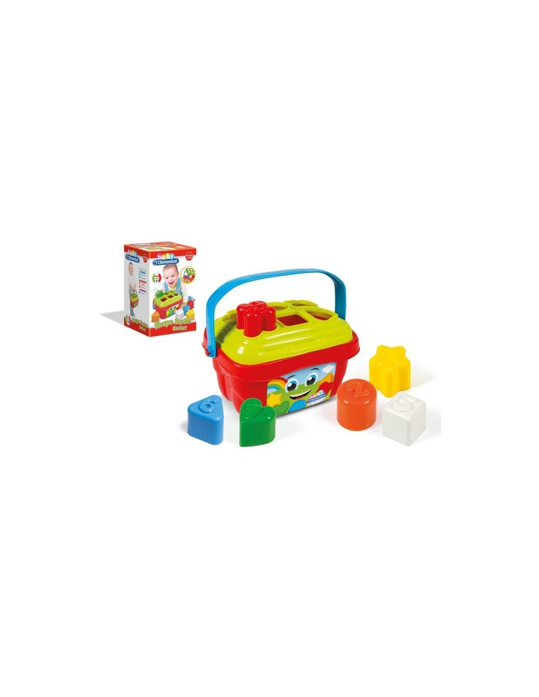 BABY SECCHIELLO FORME E COLORI 17106 CLEMENTONI su TreG Ingrosso