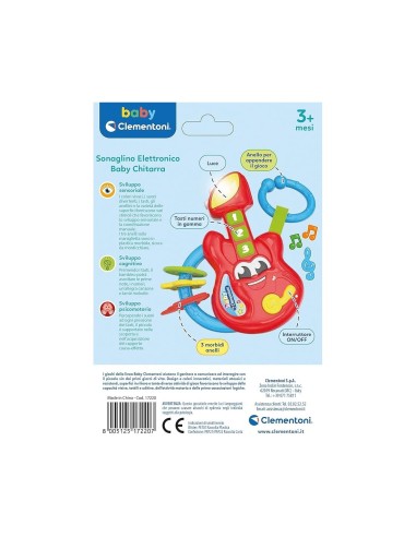 BABY SONAGLIO ELETTRONICO CHITARRA 17220 CLEMENTONI su TreG Ingrosso