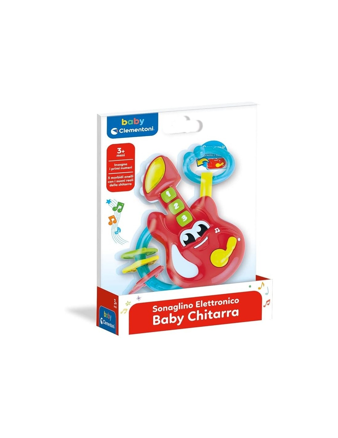 BABY SONAGLIO ELETTRONICO CHITARRA 17220 CLEMENTONI su TreG Ingrosso