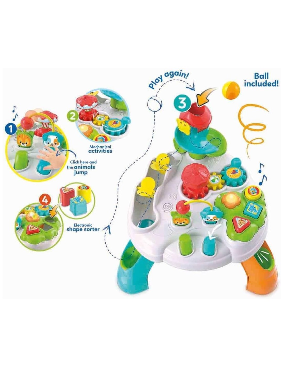 BABY 17300 TAVOLO BABY PARK su TreG Ingrosso