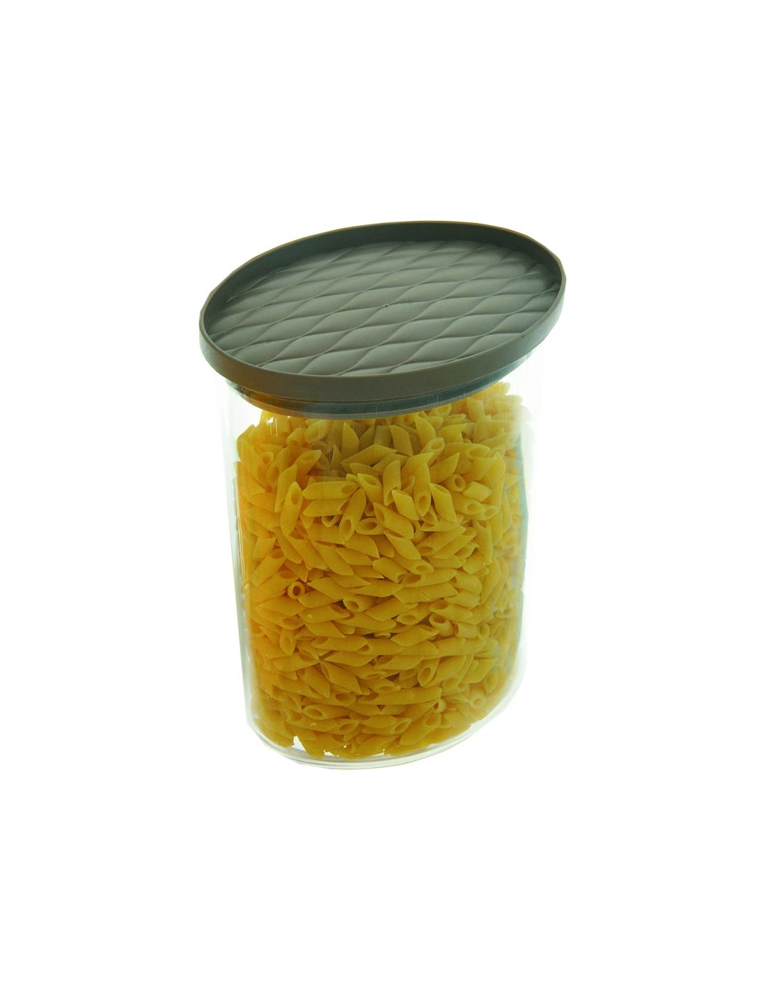 BARATTOLO OVALE ALTO CON COPERCHIO 1,1 LT LEGA su TreG Ingrosso