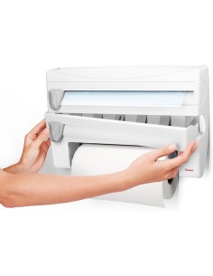 ROLL'N'ROLL DISPENSER ROTOLI IN PLASTICA METALTEX su TreG Ingrosso