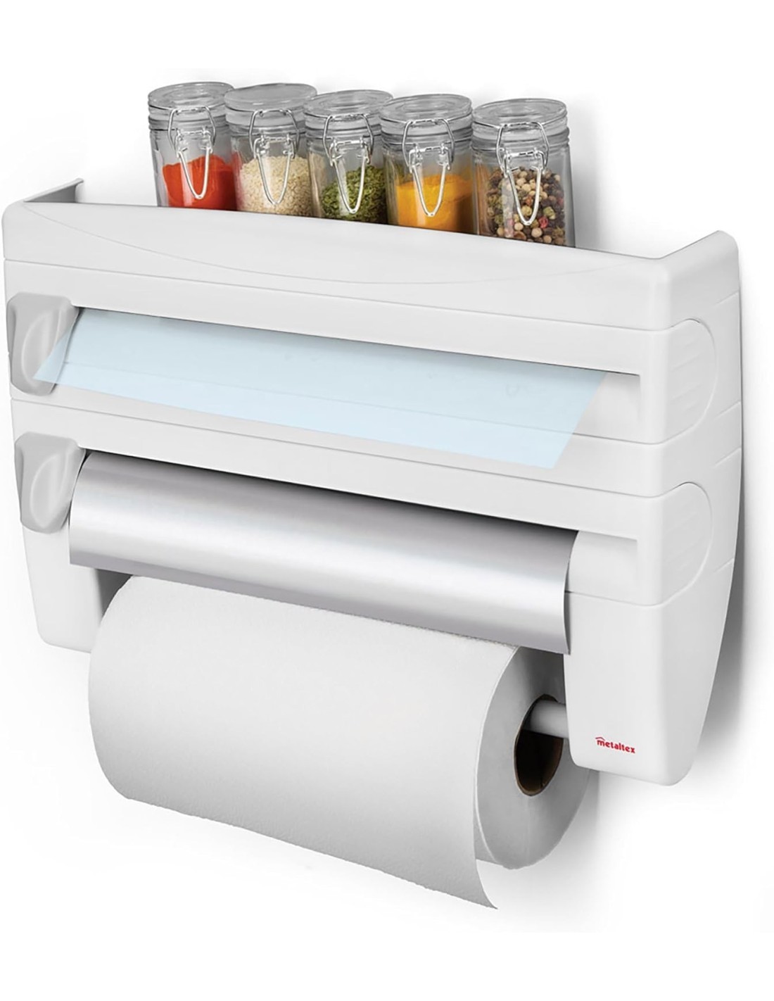 ROLL'N'ROLL DISPENSER ROTOLI IN PLASTICA METALTEX su TreG Ingrosso
