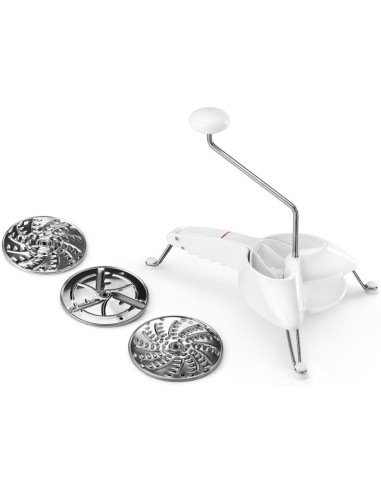 GRATTUGIA JULIENNE IN PLASTICA E ACCIAIO INOX METALTEX su TreG Ingr...