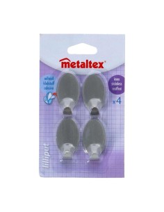 LILLIPUT SET 4 GANCI IN ACCIAIO INOX METALTEX su TreG Ingrosso