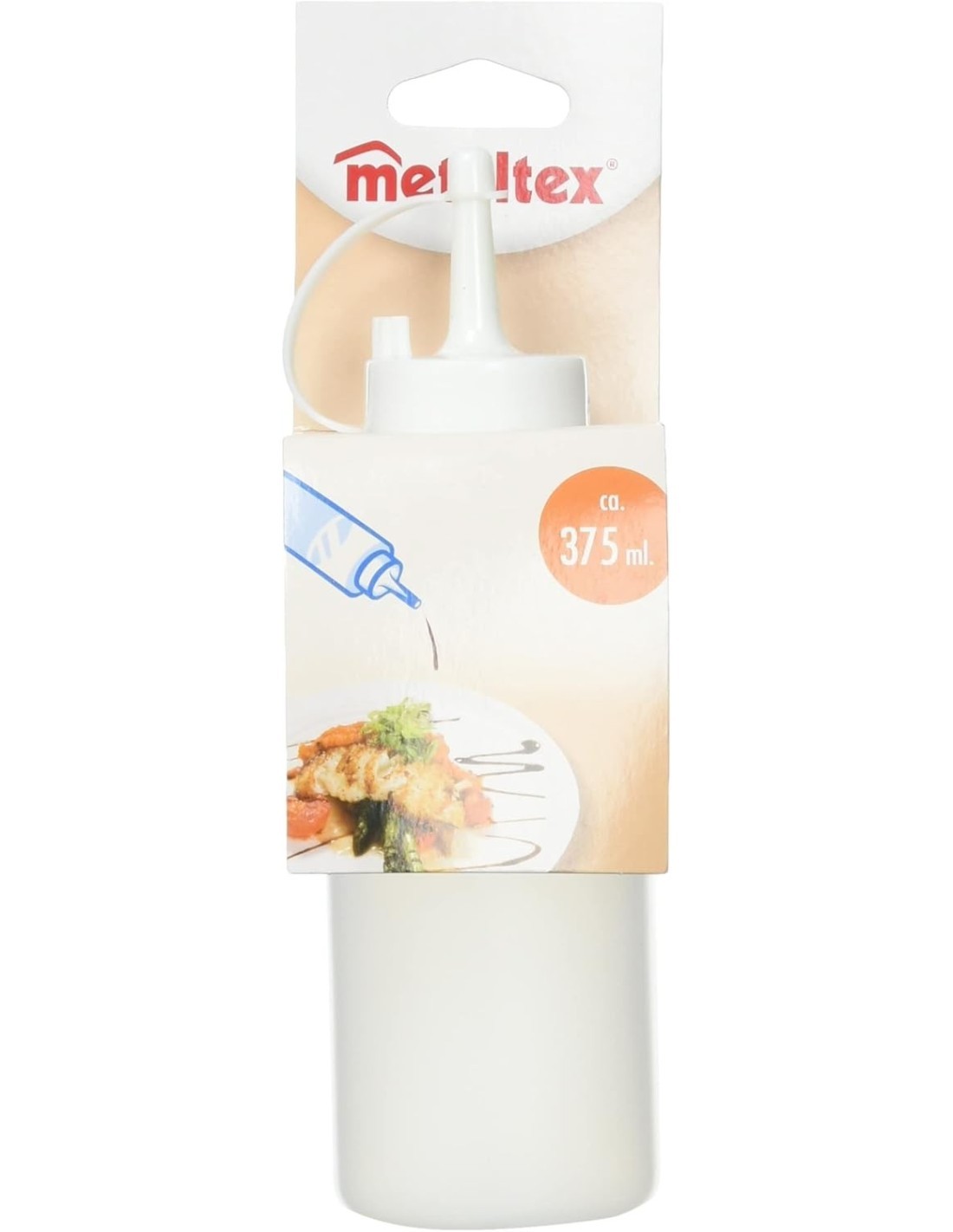 BOTTIGLIA PER DECORAZIONI 375ML PLASTICA METALTEX su TreG Ingrosso