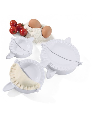 SET 3 FORME PER RAVIOLI IN POLIPROPILENE METALTEX su TreG Ingrosso