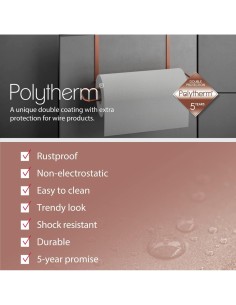 EASYROLL COPPER PORTAROTOLO IN RAME CON GANCIO METALTEX su TreG Ing...