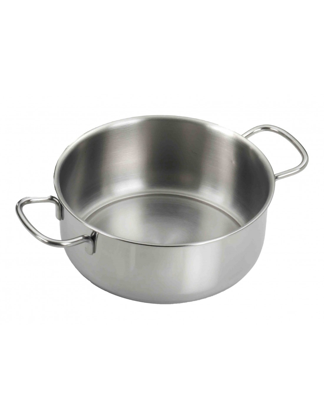 ECOLINE CASSERUOLA 2 MANICI INOX 24 CM PINTINOX su TreG Ingrosso