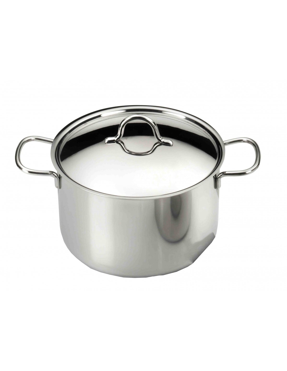 ECOLINE PENTOLA IN ACCIAIO INOX 2 MANICI 22 CM PINTINOX su TreG Ing...