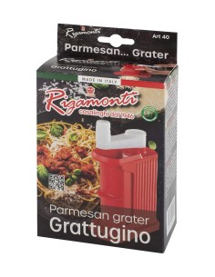 GRATTUGINO DA TAVOLO IN PLASTICA 10X5,5X14CM RIGAMONTI su TreG Ingr...