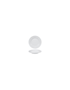 TIVOLI PIATTO PIANO 26 CM BIANCO SATURNIA su TreG Ingrosso