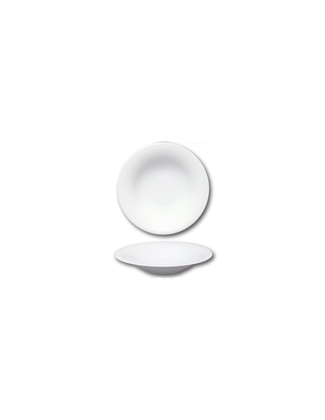 NAPOLI PIATTO BOWL 30 CM BIANCO SATURNIA su TreG Ingrosso