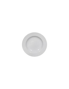 PRAGA PIATTO PIANO 26CM BIANCO SATURNIA su TreG Ingrosso