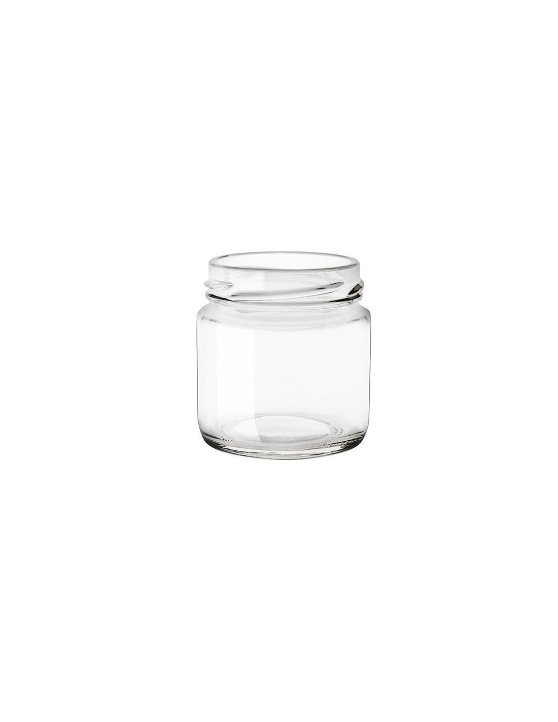 BARATTOLO IN VETRO 106 ML D.53 MM PAGLIAROLI su TreG Ingrosso