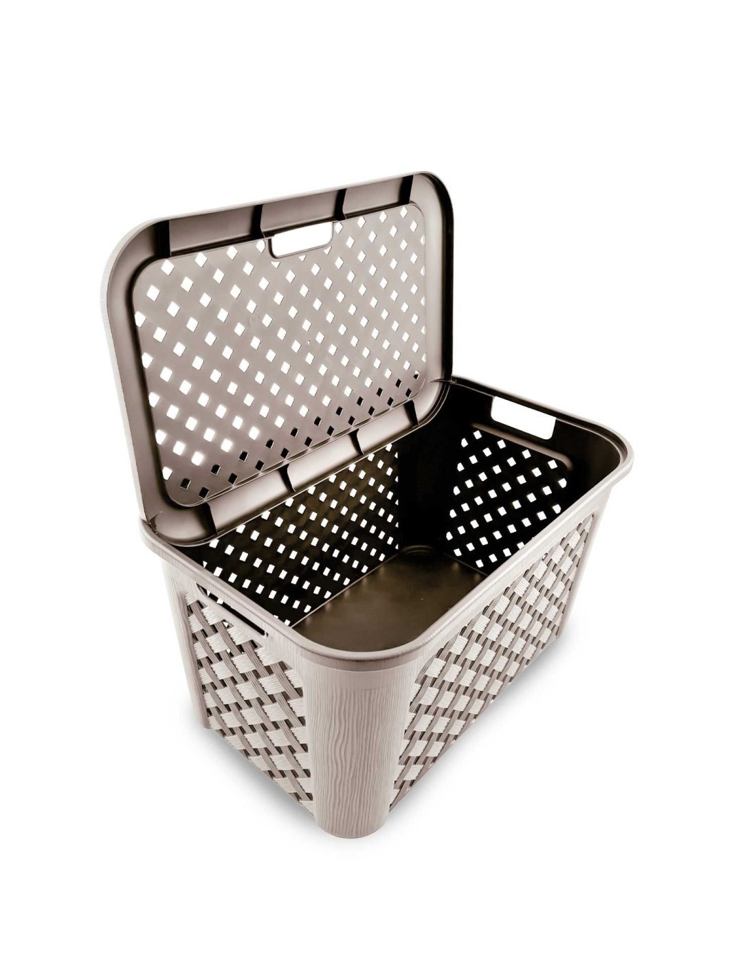 ARIANNA CESTA PORTABIANCHERIA CON COPERCHIO 5407 TONTARELLI su TreG...