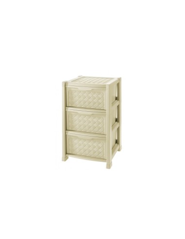 CASSETTIERA ARIANNA A 3 CASSETTI TONTARELLI COLORI ASSORTITI su Tre...