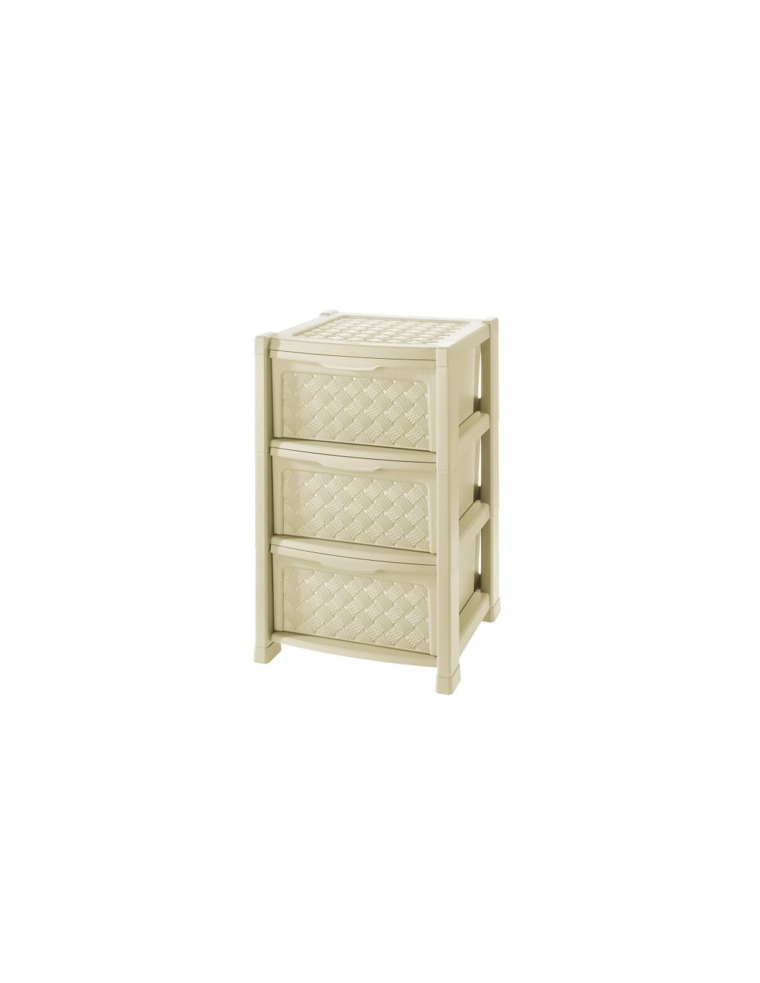 CASSETTIERA ARIANNA A 3 CASSETTI TONTARELLI COLORI ASSORTITI su Tre...