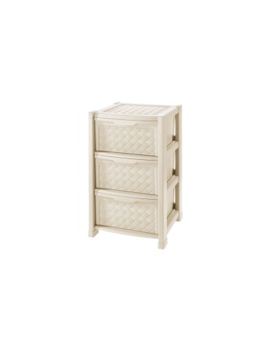 CASSETTIERA ARIANNA A 3 CASSETTI TONTARELLI COLORI ASSORTITI su Tre...