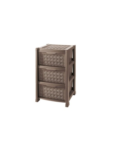 CASSETTIERA ARIANNA A 3 CASSETTI TONTARELLI COLORI ASSORTITI su Tre...