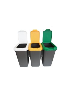 TRIO PATTUMIERE RACCOLTA DIFFERENZIATA TONTARELLI su TreG Ingrosso