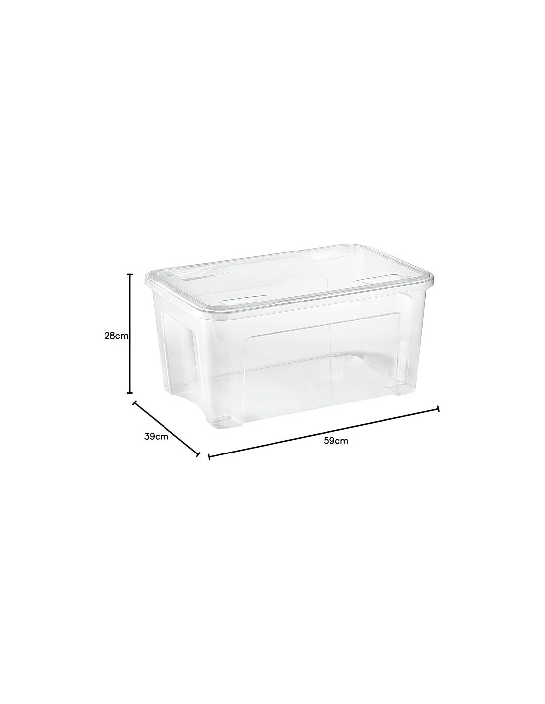 COMBI BOX SCATOLA CON COPERCHIO 43 LT su TreG Ingrosso