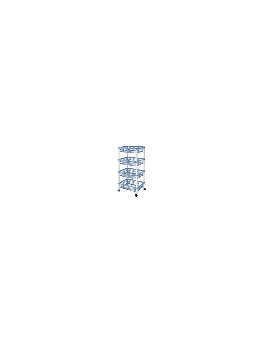 MITO CARRELLO PORTAVERDURE IN PLASTICA 4 CESTE TONTARELLI su TreG I...