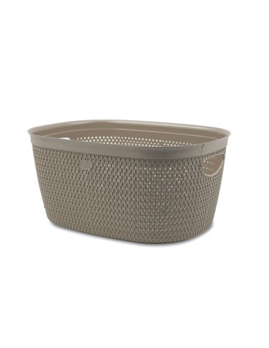 CESTO PORTABIANCHERIA INTRECCIATO M TORTORA su TreG Ingrosso