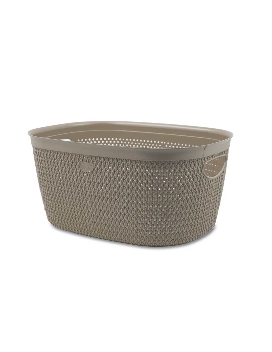 CESTO PORTABIANCHERIA INTRECCIATO M TORTORA su TreG Ingrosso