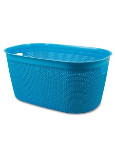 CESTA BF30404 INTRECCIO L OTTANIO/BLU AVION su TreG Ingrosso