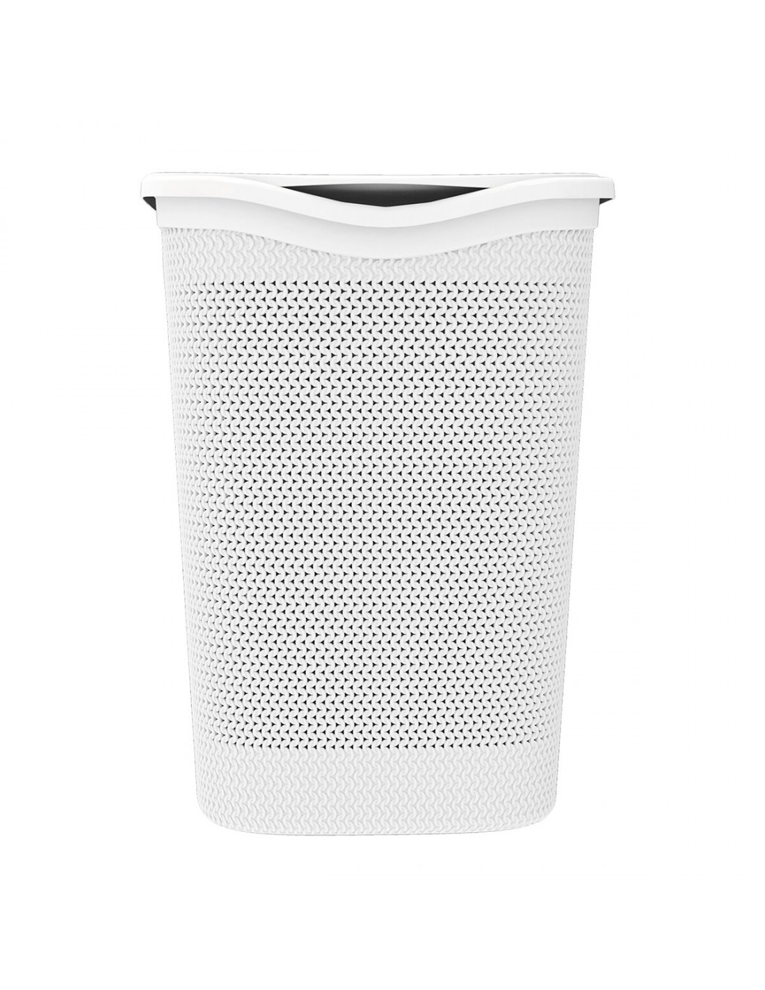 PORTABIANCHERIA BF32403 INTRECCIO 55LT BIANCO su TreG Ingrosso
