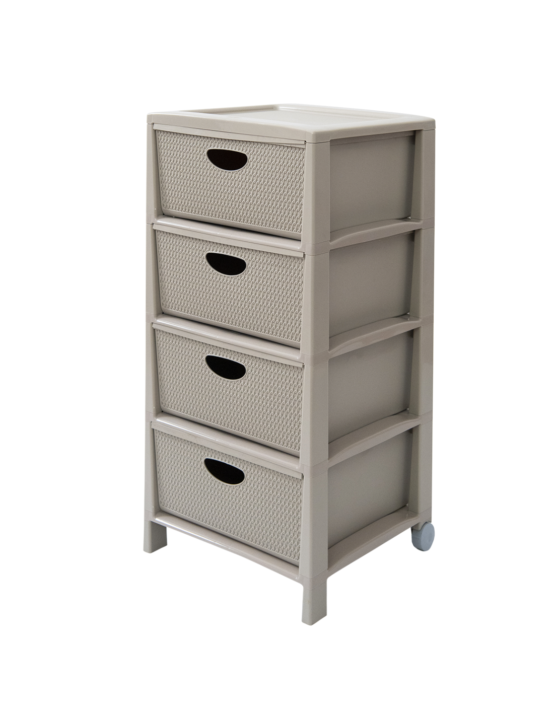 CASSETTIERA BF01292 INTRECCIO 4 CASSETTI TORTORA BELLI E FORTI su T...