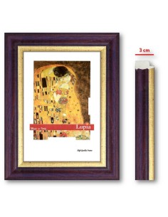 CORNICE GANDHI 15X20 CM IN LEGNO LUPIA su TreG Ingrosso