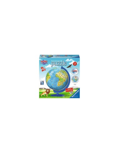 PUZZLE 3D GLOBO GEOGRAFICO 180PZ 12340 RAVENSBURGER su TreG Ingrosso