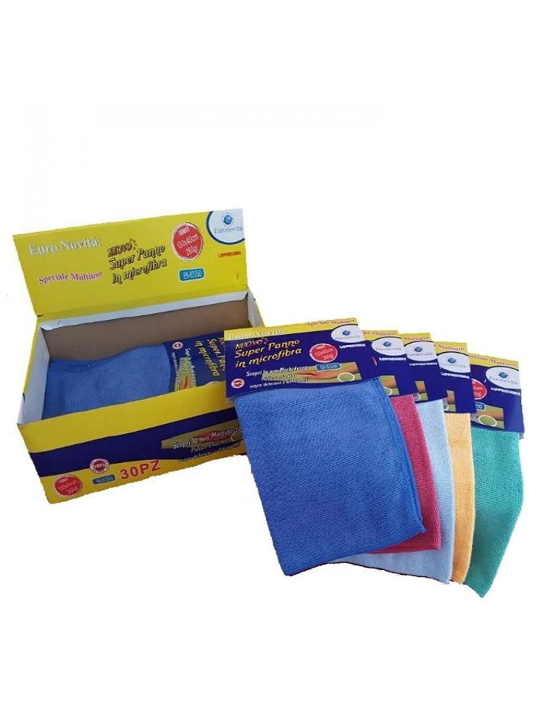 PANNO IN MICROFIBRA 30X40CM 83350 IDEA CASA su TreG Ingrosso