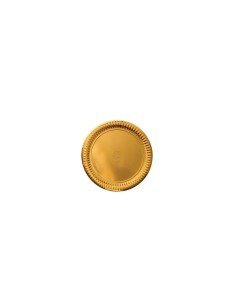 GUARDINI VASSOI ORO 31 CM SET 3 PZ CARTONCINO MONOUSO 15743 su TreG...