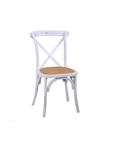 SEDIA CROSS BIANCO ANTICO su TreG Ingrosso